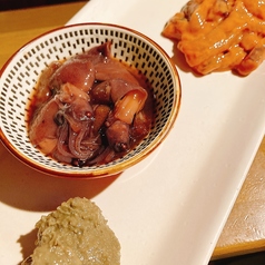 おまかせ珍味3点