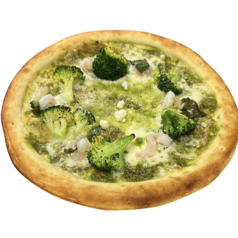 エビとブロッコリーのバジル&バジル (ホール)