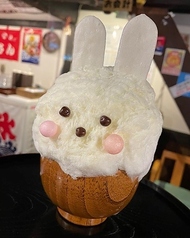 白うさぎかき氷（名前：もこんこ）