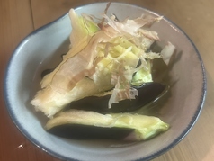 水茄子と針生姜の冷やしおでん