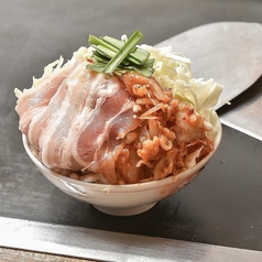 豚キムチもんじゃ