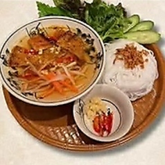 焼き豚のベトナム風ビーフン