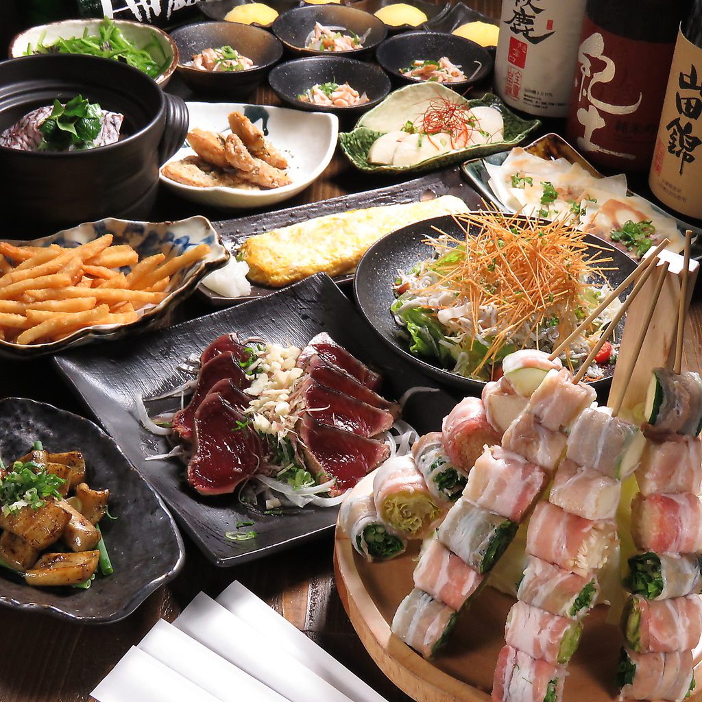 福島タワー・飲み放題付コース★２H飲み放題付3500円(税込)~