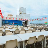 磐田パークホテル　屋上ビアガーデンの雰囲気2