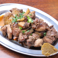 地鶏の炭火焼き　100g