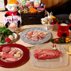 岡山県産有機野菜と和牛 焼肉 かどやのコース写真