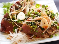カツオの藁焼き