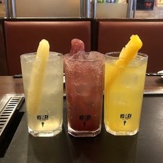 シャーベットサワーパイン　巨峰　夏みかん