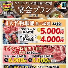 カルビ一丁 大仁店のコース写真