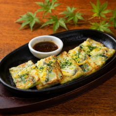 チーズチヂミ焼き