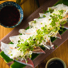 鮮魚の炙りポン酢