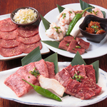 2時間飲み放題コース幹事様必見♪自慢の焼肉をフルに楽しめる、お得な2時間飲み放題付きコース有