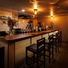 カウンター1名様×4《ライブ感溢れるカウンター席》【2名様から4名様】デートや接待におすすめのお席です。