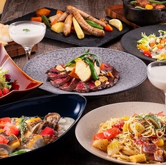 瀬戸内バル LA TERRAZZA ラ テラッツァ マイステイズ松山のコース写真