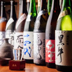 【和歌山と全国各地の美酒銘酒をご用意】