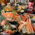 新鮮な海鮮を豊富に使用♪♪北海道の名物料理を味わえるコースを多数ご用意★4000円～！