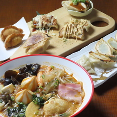 充実した食べ放題が人気！複数種類の餃子を堪能◎