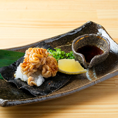 真鱈白子藁焼ポン酢