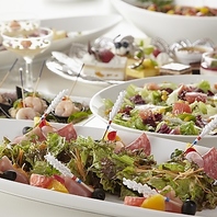 宴を華やかに彩るホテル特製の手作りオードブル