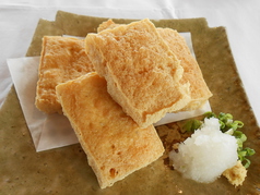 カリカリ島豆腐