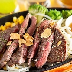 ★鉄板ステーキ定食