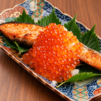 ■溢れんばかりの贅沢！いくらと鮭の絶品親子盛り