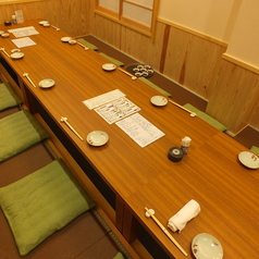 25名様より最大36名様までで貸切にも対応いたします。飲み放題が付けられるコースもございますので、大人数でのご宴会やプライベートなパーティーにご利用いただけます。ご質問やご相談がありましたら、遠慮なくご連絡ください。ご予約・問合せお待ちしています。