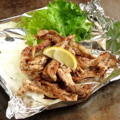 せせりの塩焼きレモン