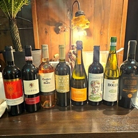 お料理と相性の良いドリンク豊富！ワインも多数入荷◎