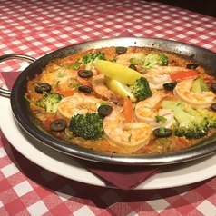 <Shrimp ”Lovers”Paella>シュリンプ”ラバーズ”パエリア
