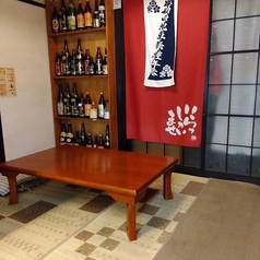 最大18名で座れるお座敷です！