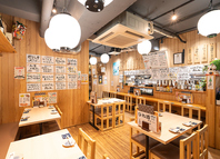 活気のある接客で元気も提供★