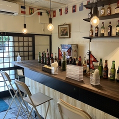 お洒落な店内。