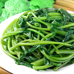 季節野菜の炒め、上海野菜炒め、季節野菜のXO醤炒め