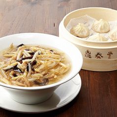 【平日限定】もやしと豚肉の細切りあんかけ麺セット