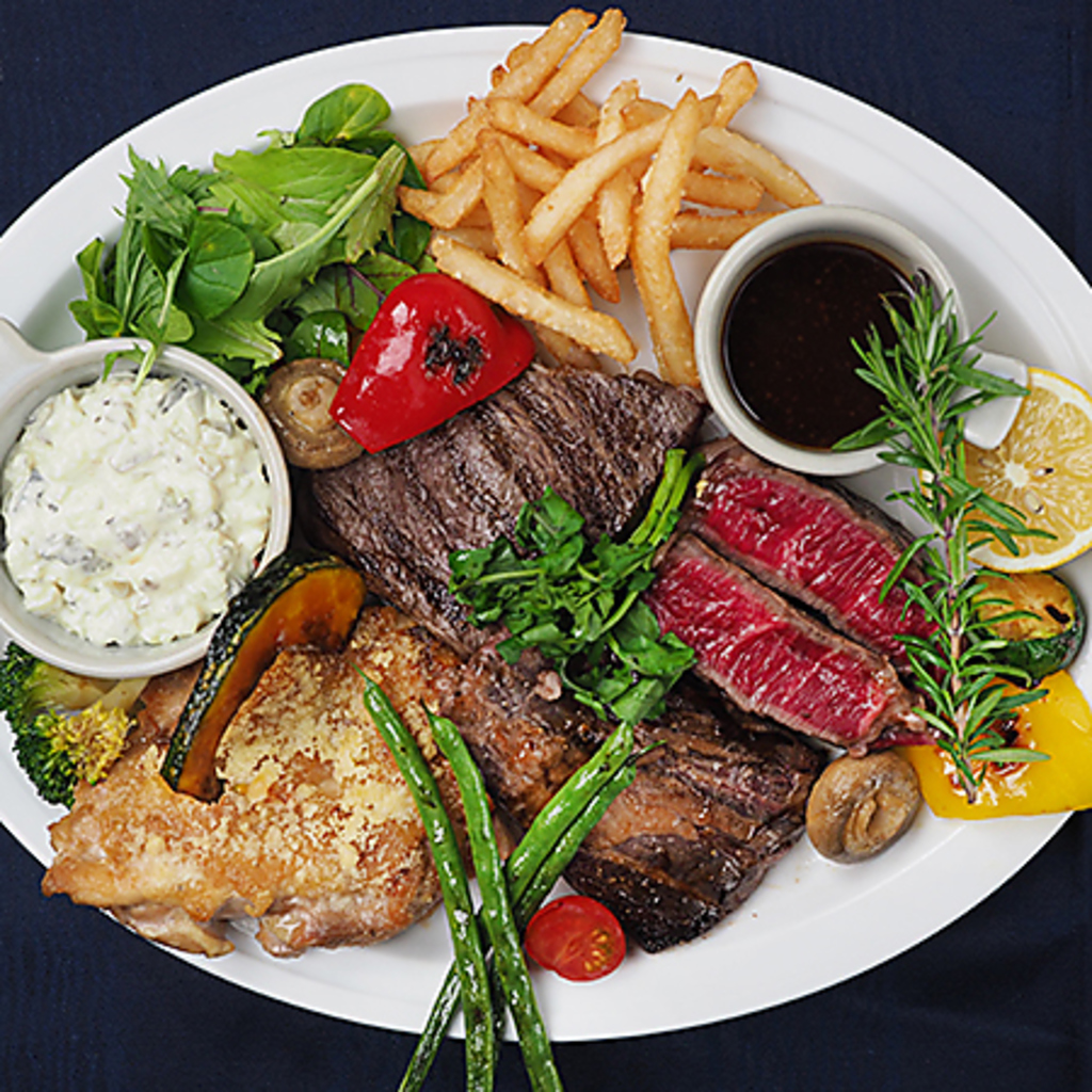 ［肉×グリル］牛肉を部位に合わせた調理で幅広いメニューでおもてなし。