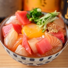 海鮮漬け丼