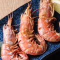 料理メニュー写真&nbsp;赤エビ塩焼き(3本)