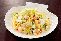 三種海鮮レタス炒飯