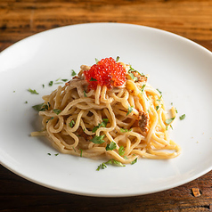 雲丹とイクラのクリームソース