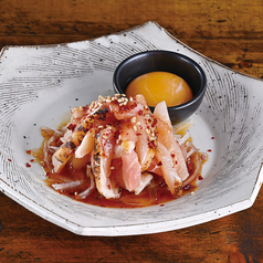 【薩摩山内地どり】地どりたたき風ユッケ