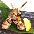 料理メニュー写真&nbsp;合鴨ロースとエリンギの炭火焼