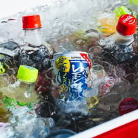 ノンアルドリンク・アルコールもキンキンでご用意！
