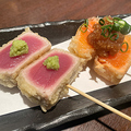 料理メニュー写真 レア串天ぷら2種盛り合わせ