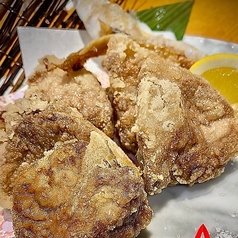 本鮪ノドトロ肉の唐揚げ