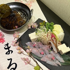 桜鯛のしゃぶしゃぶ～岩のりスープ仕立て～