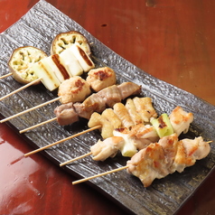 焼き鳥6本