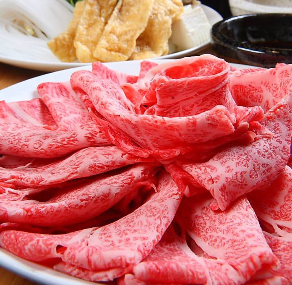 オーダーしてからお肉スライス！新鮮お肉をゆったり食べれます！