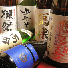 日本酒・焼酎、拘って仕入れております