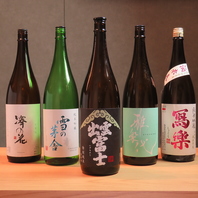 日本酒で心温まるひとときをご堪能下さい♪